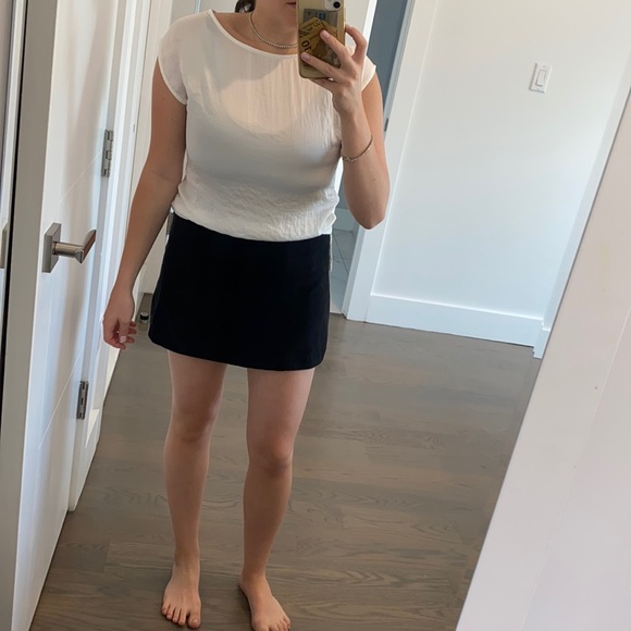 NWT Hammered effect white shirt made in Italy XS - Picture 6 of 6